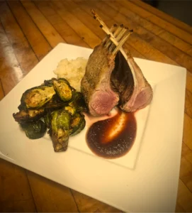 The Lamb Special entree at Gavaghan's Irish Pub in Sebring, Florida